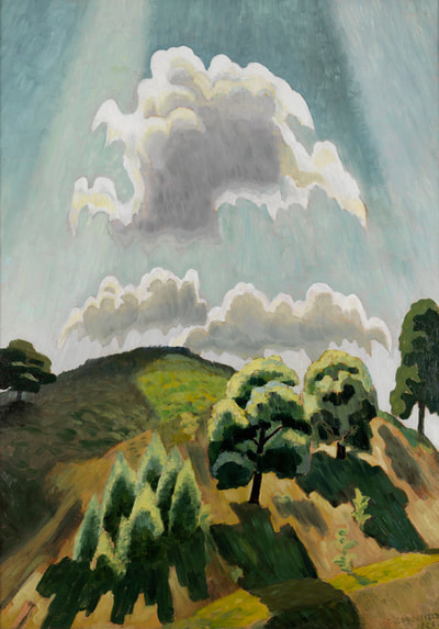 Hill Top at Noon by
Charles E. Burchfield