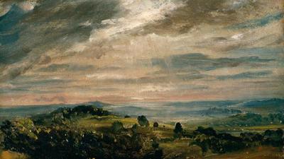 Clouds over Hampstead Heath by John Constable