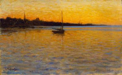 Twilight over the Water by Charles Harold Davis
